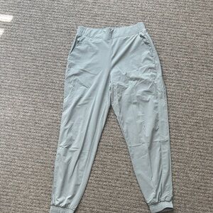 Athleta Light Gray Track Pants